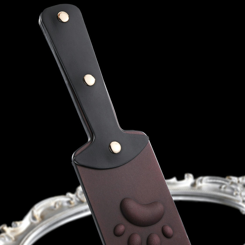「Holy Seal」Handmade Color-changing Leather Spanking Paddle