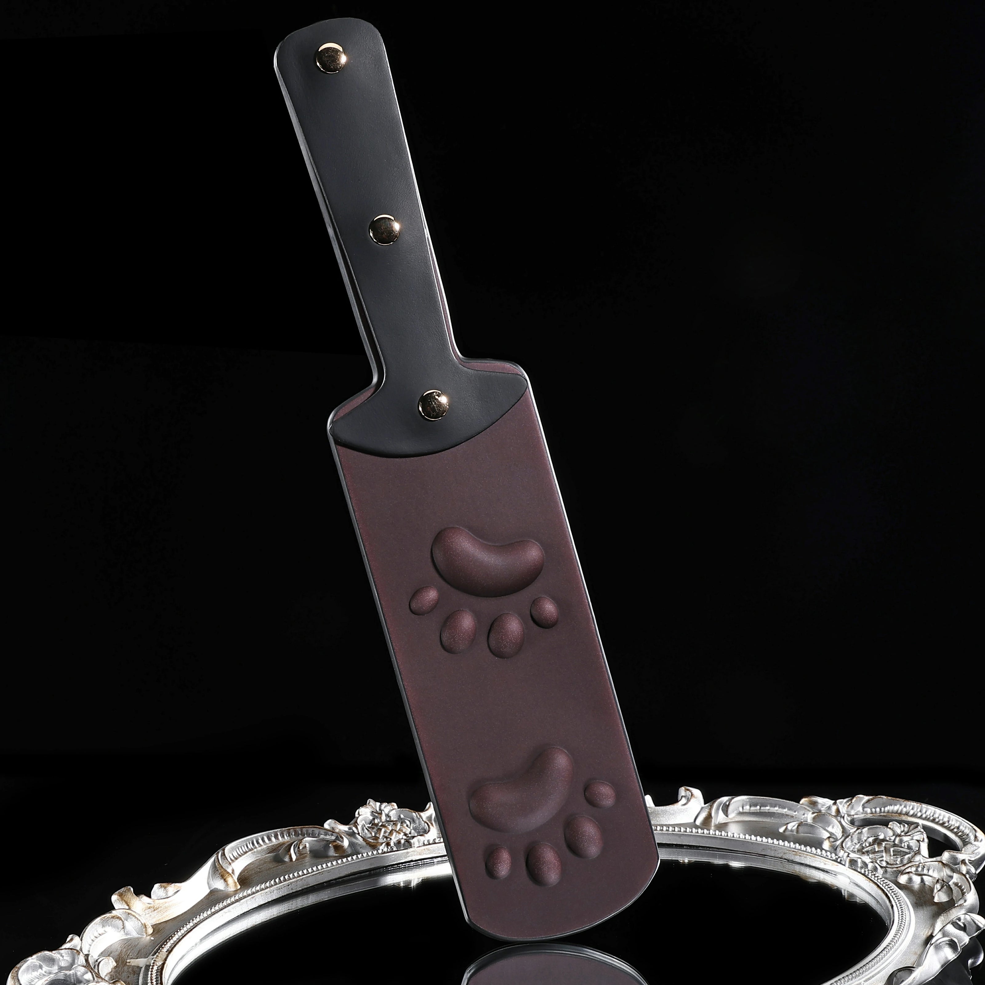 「Holy Seal」Handmade Color-changing Leather Spanking Paddle