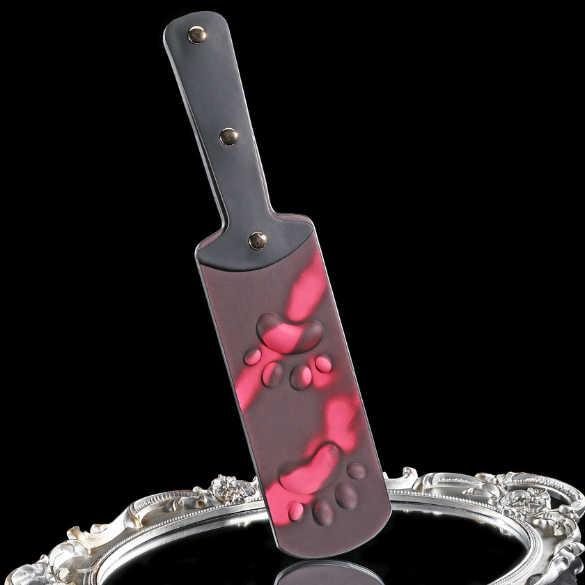 「Holy Seal」Handmade Color-changing Leather Spanking Paddle