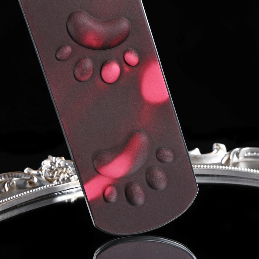 「Holy Seal」Handmade Color-changing Leather Spanking Paddle