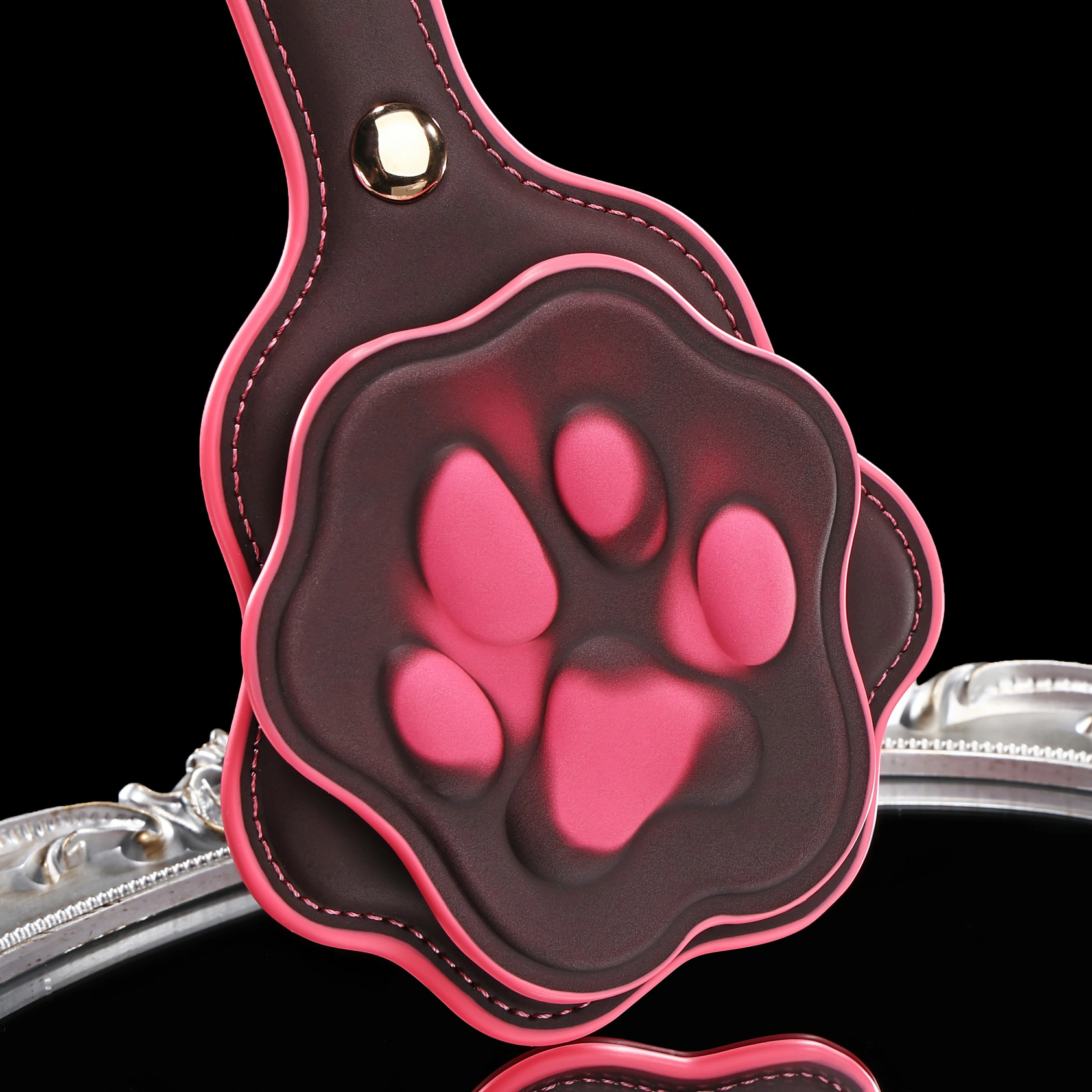 「Bear Claw」Handmade Color-changing Leather BDSM Spanking Paddle