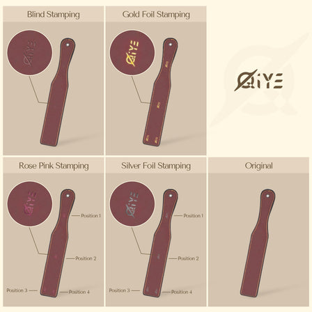 Custom Stamping Guide for BDSM Leather Paddles: 4 Styles to Personalize Your Gear