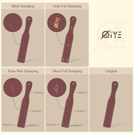 Custom Stamping Guide for BDSM Leather Paddles: 4 Styles to Personalize Your Gear
