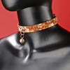 Goldenhour-Fur-Textured Leather In Golden