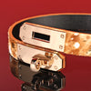 Goldenhour-Fur-Textured Leather In Golden