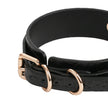 「Black Abyss」Handmade Embossed Leather Choker