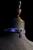 「Tear Of Ames」Handmade Embossed Leather Choker