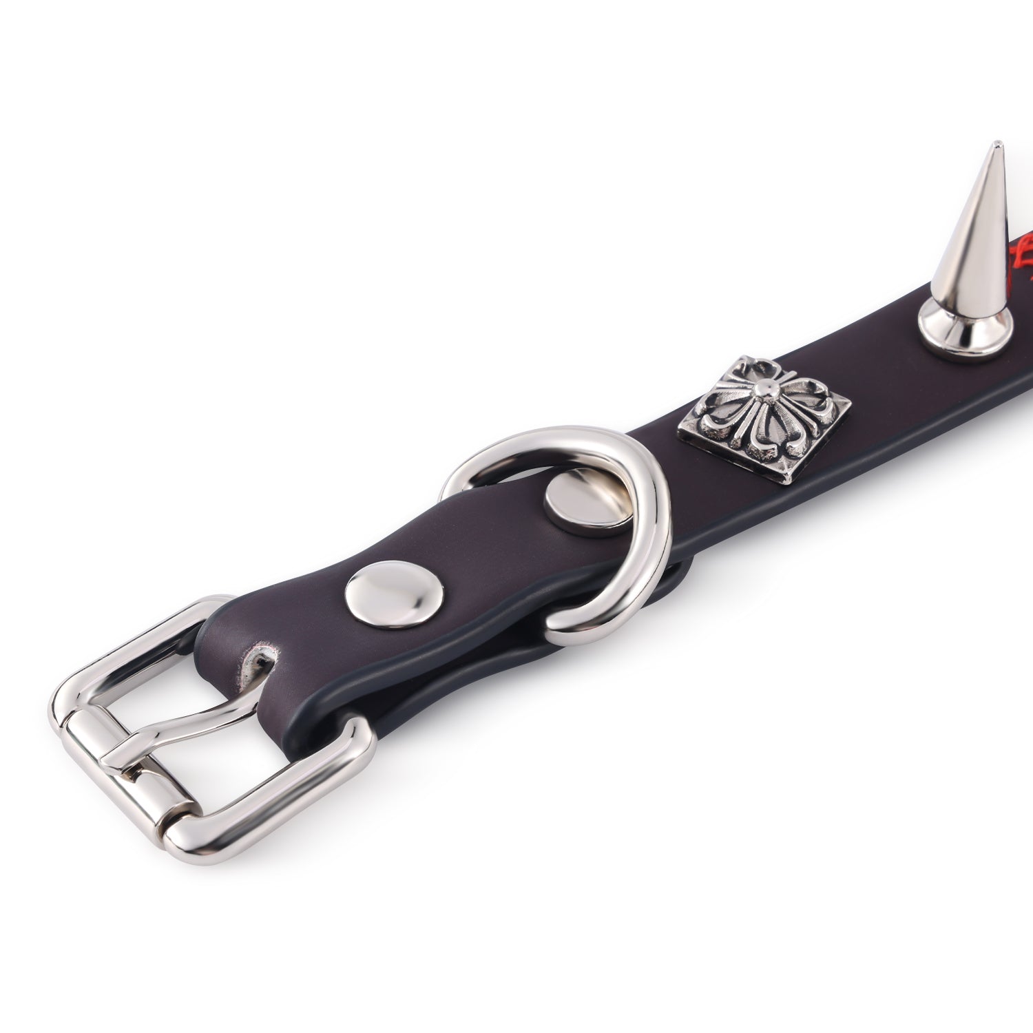 「Evil Eyes」Handmade Color-changing Leather Choker