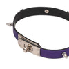 「Purple Angel Wings」Handmade Color-changing Leather Choker