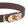 Cinnabar-Heat Reactive Embossed Leather