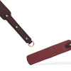 「Blaming Words」Handmade Color-changing Leather Spanking Paddle