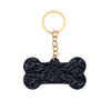 「Mystery」 Handmade Bone-shaped Leather Keychain