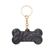 「Mystery」 Handmade Bone-shaped Leather Keychain