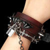 「Twin Contract」Handmade Color-changing Leather Cuffs