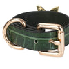 Delicate-Cantaloupe Pattern Embossed Leather Cuffs