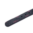 Espejito-Embossed Leather With Transparent Purple Butterfly