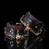 「Shokra」Handmade Color-changing Embossed Leather BDSM Full Set