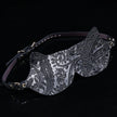 「Shokra」Handmade Color-changing Embossed Leather BDSM Full Set