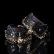 「Shokra」Handmade Color-changing Embossed Leather BDSM Full Set