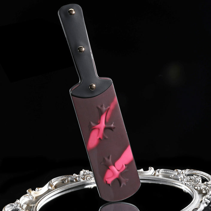 「Holy Seal」Handmade Color-changing Leather Spanking Paddle