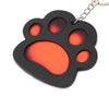 「Kitty Paw」Handmade Color-changing Leather Keychain