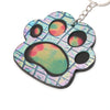 「Kitty Paw」Handmade Color-changing Leather Keychain
