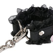 Lilith bracelet-Pink Bows & Silver Bell