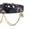 「Oriole」Handmade Embossed Leather Choker