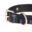 「Oriole」Handmade Embossed Leather Choker