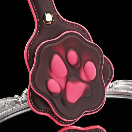 「Bear Claw」Handmade Color-changing Leather BDSM Spanking Paddle