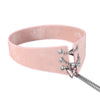 Roxey-Leather Choker With Butterfly