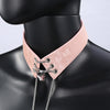 Roxey-Leather Choker With Butterfly