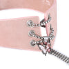 Roxey-Leather Choker With Butterfly