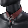 Roxey-Leather Choker With Butterfly