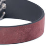 Roxey-Leather Choker With Butterfly
