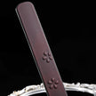「Cherry Blossom」Handmade Color-changing Embossed Leather Spanking Paddle