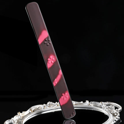 「Cherry Blossom」Handmade Color-changing Embossed Leather Spanking Paddle