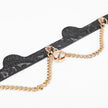 Shokra-Heat Reactive Leather Choker With Bell