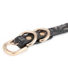Shokra-Heat Reactive Leather Choker With Bell