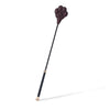 「Dog Paw」Handmade Color - changing Leather Paddle: Handmade BDSM dog paddle. Made of heat - reactive, color - changing leather. Features cute dog - paw design, blending artisanal kink - play style with touch - responsive color shift.