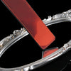 「Rouge」Color-Changing BDSM Leather Spanking Paddle, Handmade