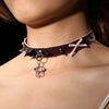 「Sissi Witch」Handmade Color-changing Leather Choker
