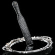 「Rouge」Color-Changing BDSM Leather Spanking Paddle, Handmade