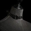 「Enola」Handmade Embossed Leather Choker
